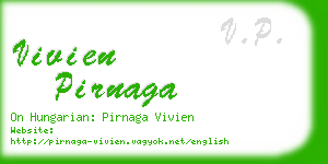 vivien pirnaga business card